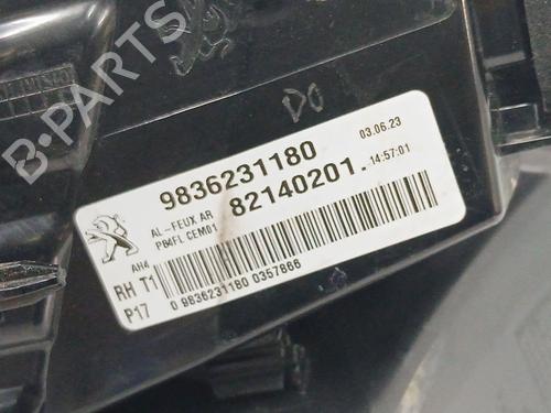 Right taillight PEUGEOT 3008 II SUV (MC_, MR_, MJ_, M4_) Hybrid | BP29918723C35 