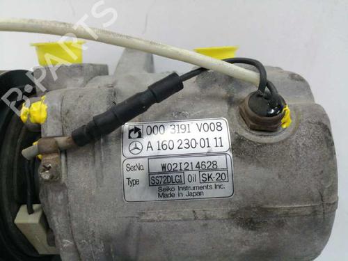 AC compressor SMART FORTWO Coupe (450) 0.8 CDI (450.300, 450.301, 450.302, 450.303, 450.306) | BP8681985M34 