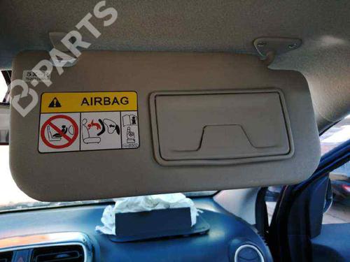 Right sun visor MITSUBISHI MIRAGE / SPACE STAR VI Hatchback (A0_A) 1.2 (A03A) | BP7435604I2 