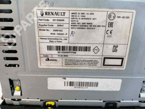 Radio RENAULT KANGOO / GRAND KANGOO II (KW0/1_) 1.5 dCi 75 (KW07, KW10, KW04) | BP6068711E6 