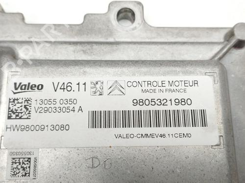 Engine control unit (ECU) CITROËN C-ELYSEE (DD_) 1.2 VTi 72 (DDHMY0) | BP33437113M57 - Image 4