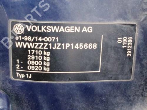 Engine control unit (ECU) VW GOLF IV (1J1) 1.6 16V | BP10357316M57 