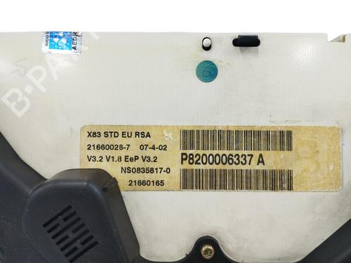 Instrument cluster RENAULT TRAFIC II Van (FL)  | BP18199511C47 