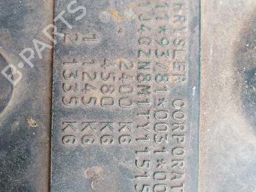 Rear axle JEEP GRAND CHEROKEE I (ZJ, ZG) 2.5 TD Laredo | BP16970100M2 