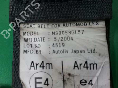 Rear left seatbelt HONDA ACCORD VII (CL, CN) 2.2 i-CTDi (CN1) | BP6626894I29 