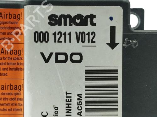 ECU airbags SMART FORTWO Coupe (450) 0.7 (450.352, 450.332) | BP17110514M53 