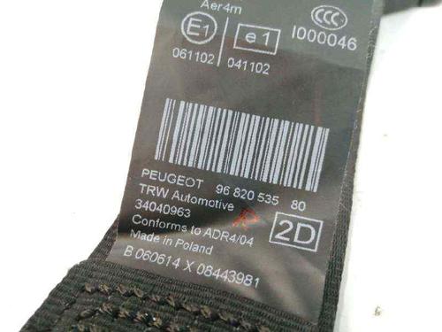 Rear right seatbelt PEUGEOT 5008 (0U_, 0E_) 1.6 HDi | BP8211505I28 