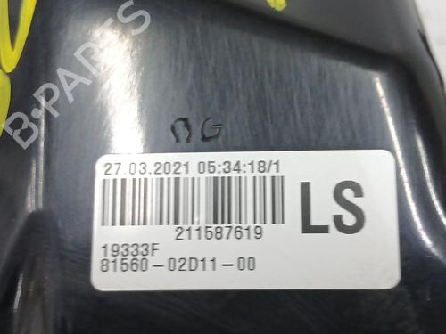 Left taillight TOYOTA COROLLA Saloon (_E21_) 1.8 VVTi Hybrid (ZWE211, MZEA12) | BP32450282C34 