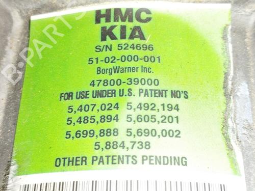 Rear differential HYUNDAI TUCSON (JM) 2.0 CRDi All-wheel Drive | BP32296360M24