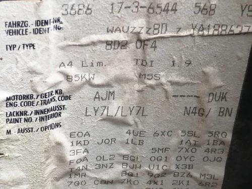 Left headlight AUDI A4 B5 (8D2)  | BP12428951C28 