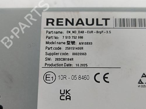 Radio RENAULT CLIO V (B7_) 1.5 Blue dCi 100 (B7AD) | BP40447301E6 - Image 6