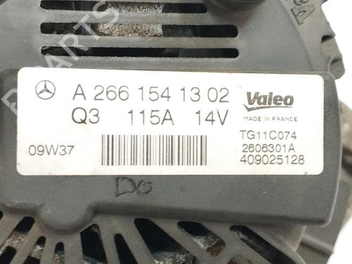 Alternator MERCEDES-BENZ A-CLASS (W169) A 200 CDI (169.308, 169.008) | BP10740466M7 