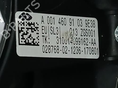 Steering wheel MERCEDES-BENZ A-CLASS (W176) A 200 CDI / d (176.008) | BP17451737C49 