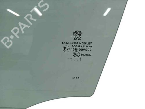 Front left door window PEUGEOT 308 II (LB_, LP_, LW_, LH_, L3_) 1.6 HDi 100 | BP25820799C18 