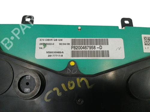 Instrument cluster RENAULT CLIO I (B/C57_, 5/357_) 1.9 D | BP17810187C47 