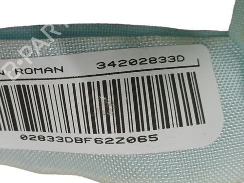 Right curtain airbag FIAT TIPO Saloon (356_, 357_) 1.4 (356SXA1B) | BP17572640C12 