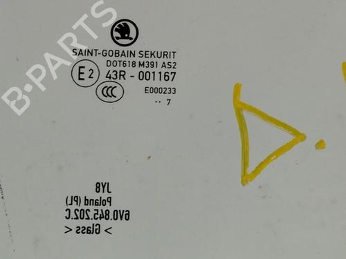 Front right door window SKODA FABIA III Estate (NJ5) 1.0 | BP17773462C19 