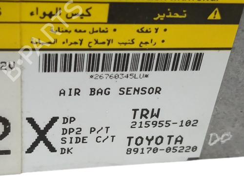 ECU airbags TOYOTA AVENSIS Saloon (_T25_) 2.0 D-4D (CDT250_, CDT250R) | BP18267624M53 