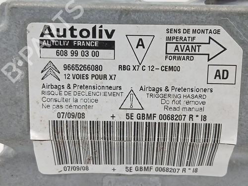 ECU airbags CITROËN C5 III (RD_) 2.7 HDi (RDUHZJ) | BP29725142M53