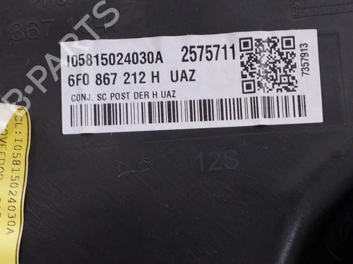 Rear right panel SEAT ARONA (KJ7, KJP) 1.0 TSI | BP12428354C61 