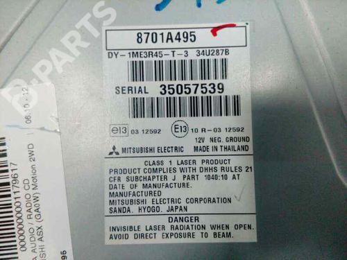 Radio MITSUBISHI ASX (GA_W_)  | BP2003612E6
