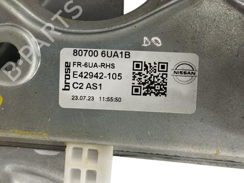 Front right window mechanism NISSAN QASHQAI III (J12) 1.3 DIG-T | BP16858202C23 