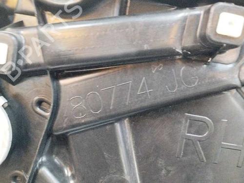 Front right window mechanism NISSAN X-TRAIL II (T31) 2.0 dCi 4x4 | BP10189327C23 