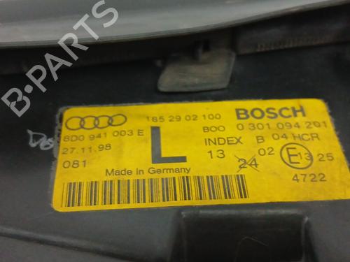 Left headlight AUDI A4 B5 (8D2) 1.9 TDI | BP28953737C28 