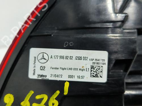 Right taillight MERCEDES-BENZ A-CLASS (W177) A 200 d (177.012) | BP32282841C35 