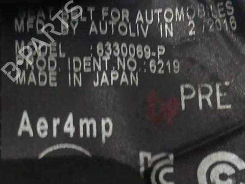 Rear left seatbelt TOYOTA PRIUS (_W5_) 1.8 Hybrid (ZVW50, ZVW50_, ZVW51_, ZVW50R, ZVW51) | BP23960245I29 