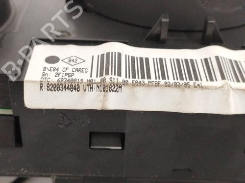 Climate control RENAULT MEGANE II Coupé-Cabriolet (EM0/1_) 1.9 dCi | BP11858280I5 