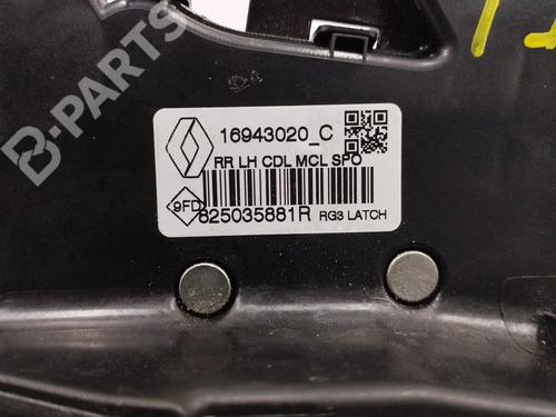 Venstre bak lås RENAULT MEGANE IV Hatchback (B9A/M/N_)  | BP11975212C100 