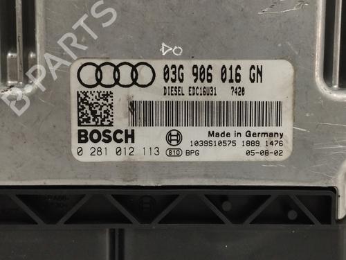 Engine control unit (ECU) AUDI A4 B7 (8EC) 2.0 TDI | BP17572613M57