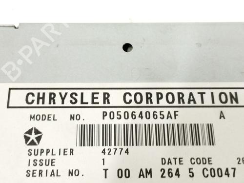 Radio CHRYSLER PT CRUISER (PT_) 2.2 CRD | BP13077135E6 