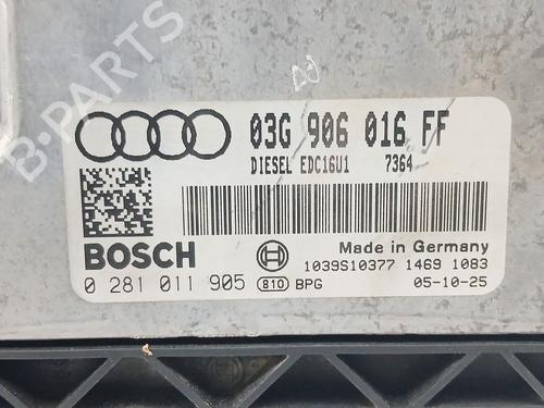 Engine control unit (ECU) AUDI A3 Sportback (8PA) 2.0 TDI | BP29852516M57