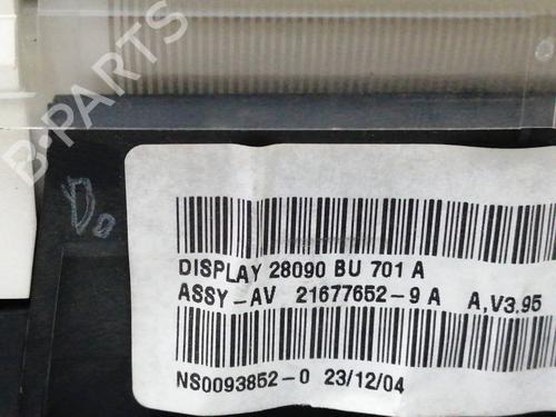 Display monitor NISSAN ALMERA II Hatchback (N16) 1.8 | BP12429690C48 