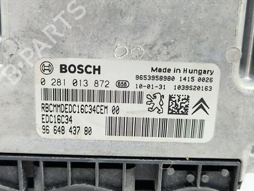 Engine control unit (ECU) CITROËN C3 Picasso (SH_) 1.6 HDi | BP36014402M57 - Image 6