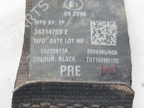 Rear right seatbelt NISSAN QASHQAI III (J12) 1.3 DIG-T | BP29811429I28 