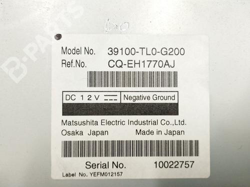 Radio HONDA ACCORD VIII Estate (CW) 2.2 i-DTEC (CW3) | BP10717433E6 