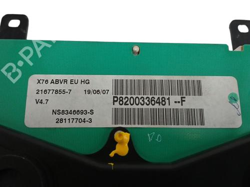 Instrument cluster RENAULT KANGOO (KC0/1_) 1.5 dCi | BP18317437C47