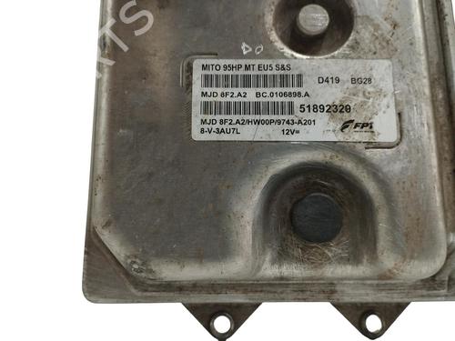 Engine control unit (ECU) ALFA ROMEO MITO (955_) 1.3 MultiJet (955AXP1A, 955AYC1A) | BP13095698M57 