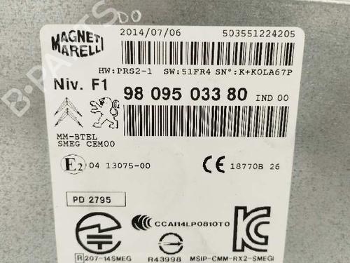 Electronic module PEUGEOT 208 I (CA_, CC_)  | BP9645674M83 