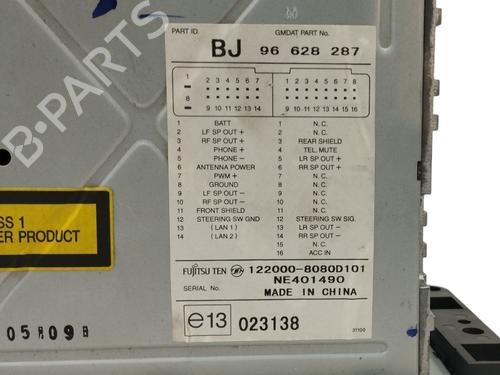 Radio CHEVROLET EPICA (KL1_) 2.5 | BP13918881E6 