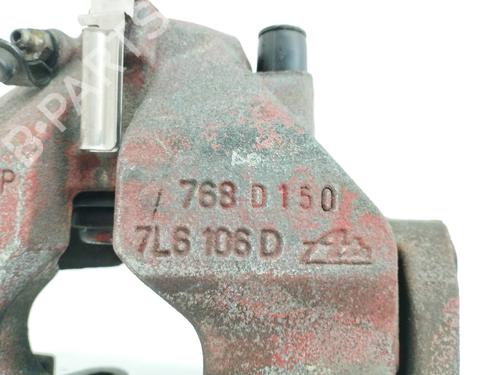 Right front brake caliper VW TOUAREG (7LA, 7L6, 7L7) 2.5 R5 TDI | BP11950200M104 