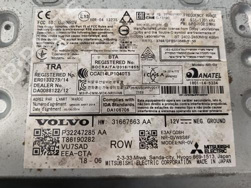 Radio VOLVO XC40 (536) D3 | BP38176125E6 - Image 6