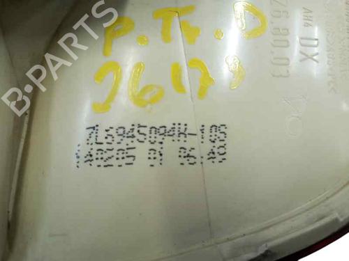 Right tailgate light VW TOUAREG (7LA, 7L6, 7L7) 5.0 V10 TDI | BP21548391C80 