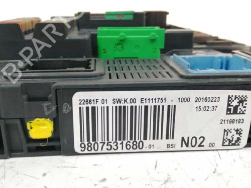 Fuse box PEUGEOT 208 I (CA_, CC_) 1.6 BlueHDi 100 | BP10000382E1 
