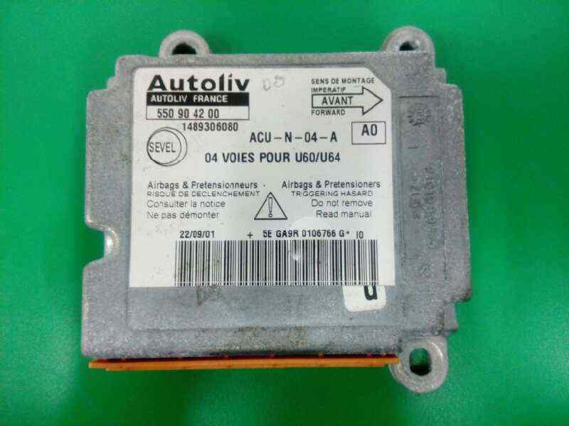 Calculateur Airbags PEUGEOT EXPERT (224_) 1.9 D 550904200 1489306080