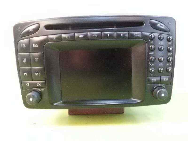Radio Mercedes Benz C Class W203 C 200 Kompressor 203 045 A2038209689 7612001516 B Parts