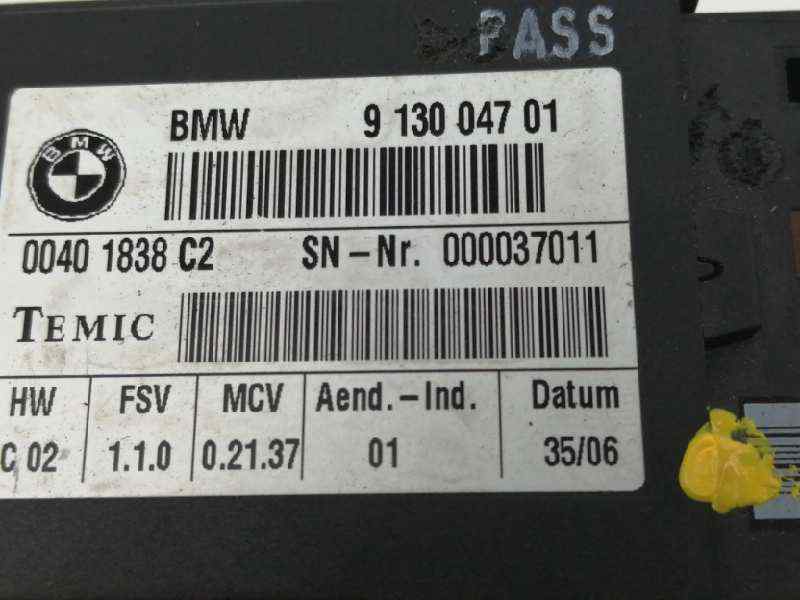 Electronic Module Bmw 3 Coupe E92 335 I 9130047 Modulo Asiento 913004701 B Parts